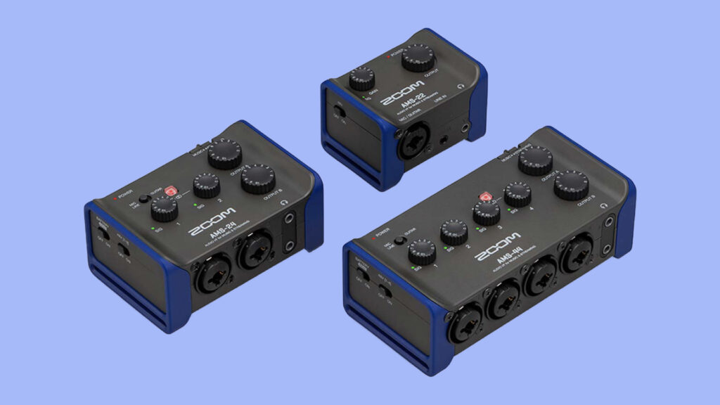 Zoom - AMS-22、 AMS-24、 AMS-44 音頻接口