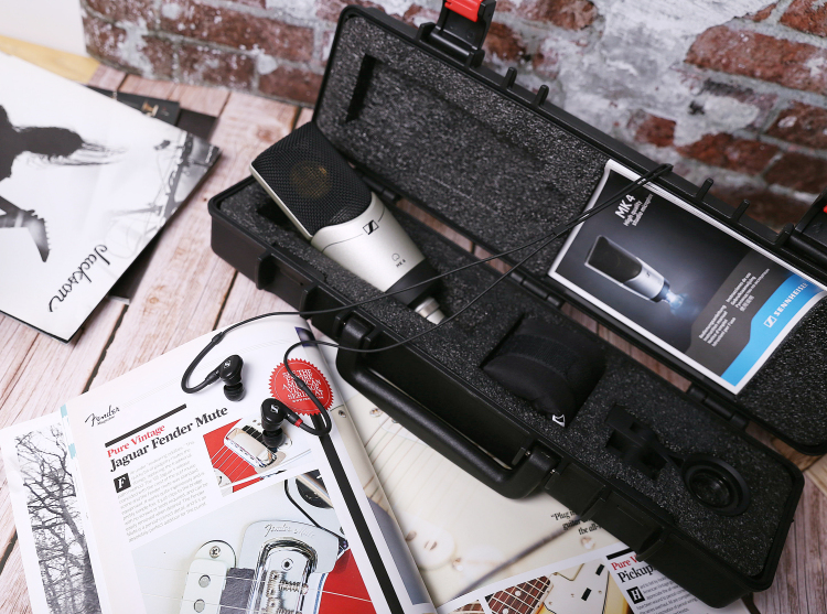 最佳直播 / 錄音搭檔，想聽你唱：森海塞爾 MK 4 話筒搭配耳機(jī)套裝