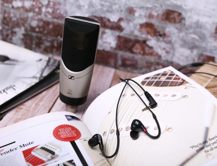 最佳直播 / 錄音搭檔，想聽你唱：森海塞爾 MK 4 話筒搭配耳機(jī)套裝