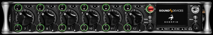 Sound Devices 發(fā)布新旗艦便攜調(diào)音臺(tái) / 錄音機(jī) Scorpio