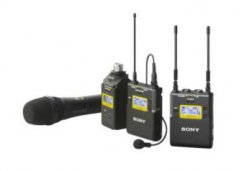 索尼推出新型高品質(zhì)無線麥克風(fēng)系統(tǒng)UWP-D可對帶有數(shù)字音頻接口MI熱靴的高端XDCAM手持攝錄一體機的連接*1提供支持