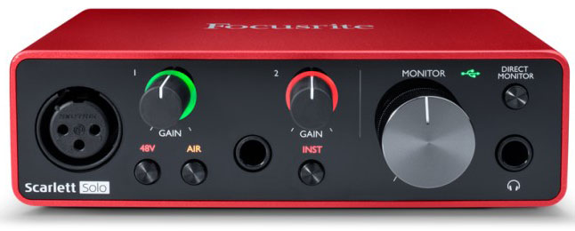 Focusrite 發(fā)布第三代 Scarlett 音頻接口系列，USB-C 接口 + 24 / 192 配置