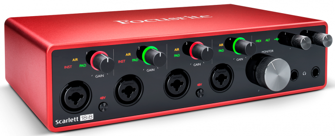 Focusrite 發(fā)布第三代 Scarlett 音頻接口系列，USB-C 接口 + 24 / 192 配置