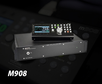 Grace Design m908 高保真 22.2 監(jiān)聽(tīng)控制器連遙控器