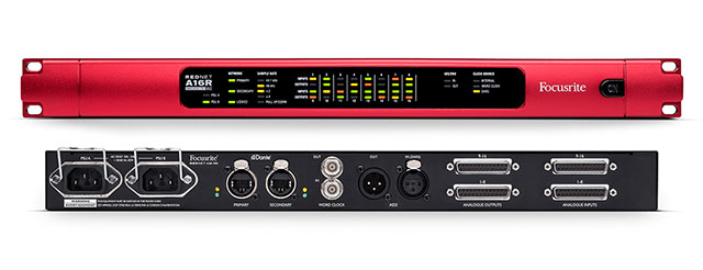 Focusrite Pro - REDNET A16R MkII 音頻接口